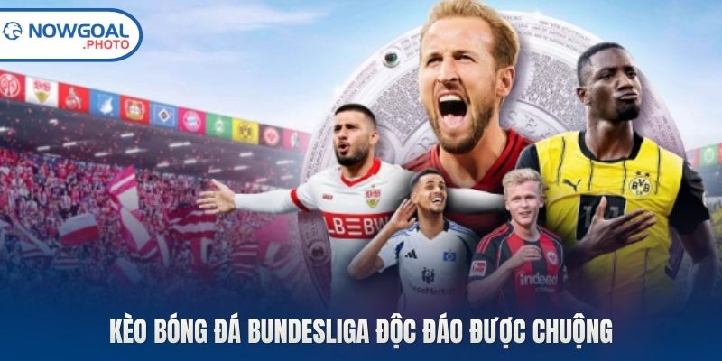 Kèo bóng đá Bundesliga độc đáo được chuộng